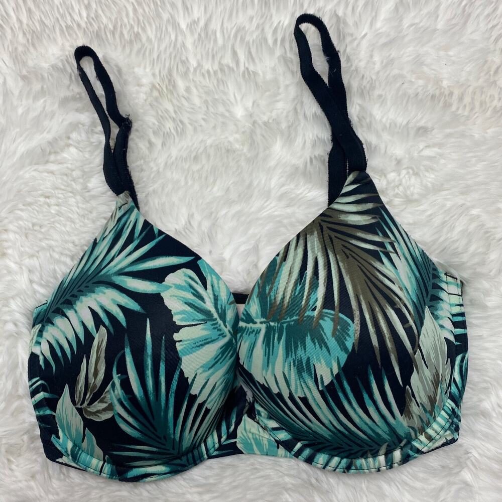 Victoria Secret Pink Bra 32 DD Wear Everywhere Pushup 2188